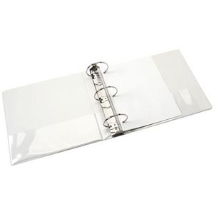 ABILITYONE 3 Hole Binder: White 7510015104866