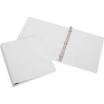 ABILITYONE Ring Binders; Binder Type: 3 Hole Binder ; Color: White ; Ring Material: Vinyl ; UNSPSC Code: 44122003 7510015107492