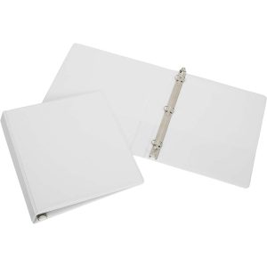 ABILITYONE Ring Binders; Binder Type: 3 Hole Binder ; Color: White ; Ring Material: Vinyl ; UNSPSC Code: 44122003 7510015107492