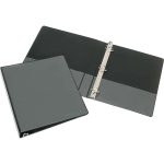 ABILITYONE Ring Binders; Binder Type: 3 Hole Binder ; Color: Black ; Ring Material: Vinyl ; UNSPSC Code: 44122003 7510014208078
