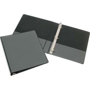 ABILITYONE Ring Binders; Binder Type: 3 Hole Binder ; Color: Black ; Ring Material: Vinyl ; UNSPSC Code: 44122003 7510014208078
