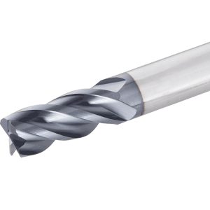 ISCAR Roughing & Finishing End Mill: 3/4" Dia, 4 Flute, 0.0600" Corner Radius, Corner Radius End, Solid Carbide 3338816