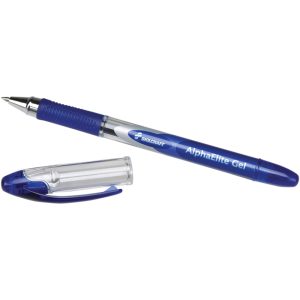 ABILITYONE Gel Pen: Medium Tip, Blue Ink 7520015005212