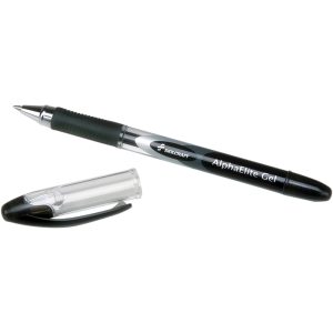 ABILITYONE Gel Pen: Medium Tip, Black Ink 7520015005214