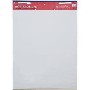 ABILITYONE Self-Stick Easel Pads: 25 x 30" 7530013930104
