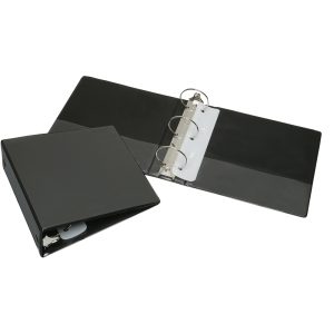 ABILITYONE Ring Binders; Binder Type: 3 Hole Binder ; Color: Black ; Ring Material: Vinyl ; UNSPSC Code: 44122003 7510015104871