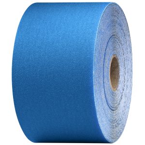 3M Adhesive Back Sanding Sheet: Ceramic Aluminum Oxide, 180 Grit, 2-3/4" Wide, 30 yd Long 7100098556