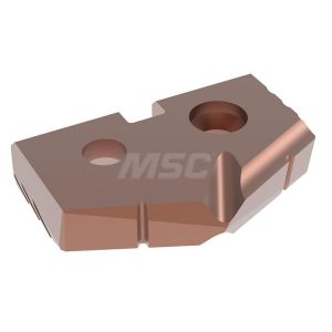 ALLIED MACHINE AND ENGINEERING Spade Drill Insert: 18.50 mm Dia, Seat Size 1, Carbide, 132 deg Point TAM1-18.50