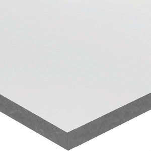 PROFESSIONAL PLASTICS Plastic Sheet: PVC, 1/4" Thick x 24" Wide x 4' Long, Gray SPVCGY.250X24.000X48.000