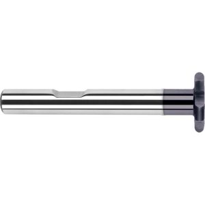 HARVEY TOOL Woodruff Keyseat Cutter: 1" Cut Dia, 1/4" Cut Width, 3/8" Shank Dia, Straight Tooth 937395-C3