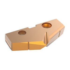 ALLIED MACHINE AND ENGINEERING Spade Drill Insert: 1-27/64" Dia, Seat Size 3, Carbide, 132 deg Point TAP3-36.10