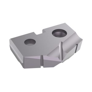 ALLIED MACHINE AND ENGINEERING Spade Drill Insert: 18.00 mm Dia, Seat Size 1, Carbide, 132 deg Point TAK1-18.00