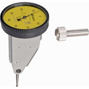 MITUTOYO Dial Test Indicator: 0.80 mm Max, 0-40-0 Dial Reading, 8.00 microm Accuracy 513-454-10E