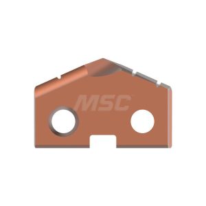 ALLIED MACHINE AND ENGINEERING Spade Drill Insert: 1-7/32" Dia, Seat Size 2, Cobalt, 132 deg Point 152H-0107-TC