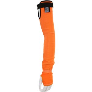 MCR SAFETY Cut Pro Cut & Puncture-Resistant Sleeves: Size Universal, HPPE, High-Visibility Orange, ANSI Cut A5 9222OVT
