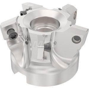 SECO Indexable High-Feed Face Mill: 0.75" Arbor Hole 10068159