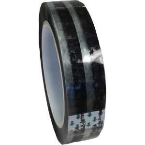 BERTECH Anti-Static Equipment Accessories; Type: ESD Cellulose Tape ; Color: Clear with ESD Symbol ; For Use With: General Packaging In Environments Where Static Is An Issue ; Tape Width (Fractional Inch): 1 ; Backing Material: Cellulose Film ; Series: ESDCT3P ESDCT3P-1