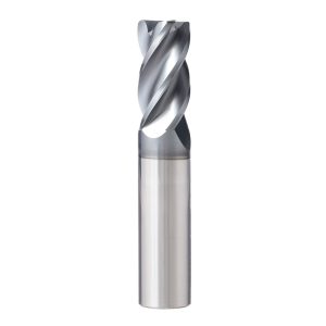 SUPERMILL Square End Mill: 1/2'' Dia, 5/8'' LOC, 1/2'' Shank Dia, 2-1/2'' OAL, 4 Flutes, Solid Carbide 5253372