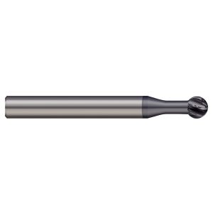 HARVEY TOOL Undercutting End Mill: 1/16" Dia, 4 Flute, 0.0313" Radius, Solid Carbide 819862-C6