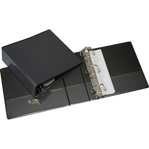 ABILITYONE Ring Binders; Binder Type: View Binder ; Color: Black ; Ring Material: Vinyl ; UNSPSC Code: 44122003 7510014126338