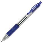 ABILITYONE Retractable Pen: Fine Tip, Blue Ink 7520016473134