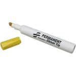 ABILITYONE Permanent Marker: Yellow, Water Base, Chisel Tip 7520000790288
