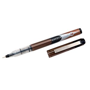 ABILITYONE Needlepoint Pen: 0.7 mm Tip, Black Ink 7520015068495