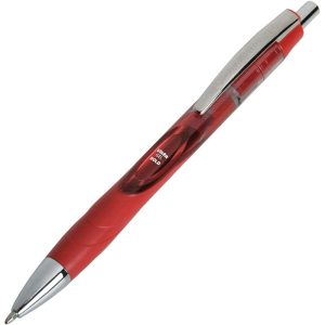 ABILITYONE Gel Pen: 1 mm Tip, Red Ink 7520016849429