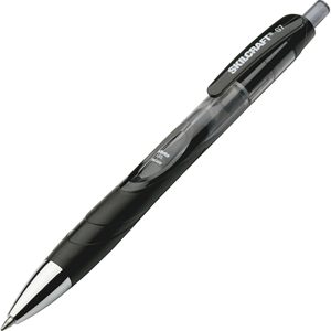 ABILITYONE Gel Pen: 0.7 mm Tip, Black Ink 7520015745970
