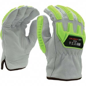 CORDOVA Cut & Puncture-Resistant Gloves: Size 2X-Large, ANSI Puncture 4, HPPE Lined, Goatskin 8506XXL