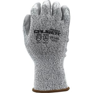 CORDOVA Cut, Puncture & Abrasion-Resistant Gloves: Cordova 3716G, Size Medium, ANSI Cut A2, ANSI Puncture 3, Polyurethane, HPPE 3716GM