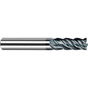 FRAISA Square End Mill: 3/16" Dia, 3/8" LOC, 4 Flute, Solid Carbide P15836252