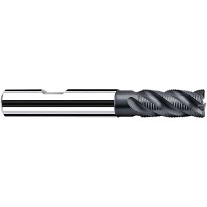 FRAISA Square End Mill: 4.00 mm Dia, 11.00 mm LOC, 3 Flute, Solid Carbide P15336220