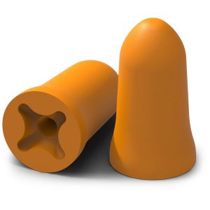 HEXARMOR Earplugs: 30 dB, Polyurethane, Taper End, Roll Down, Uncorded 18-10001