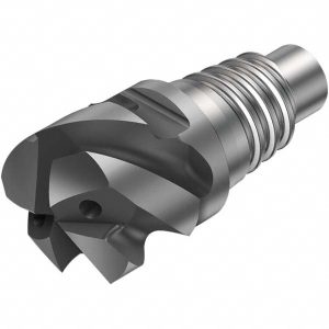 SANDVIK COROMANT Corner Radius End Mill Head: 1/2" Dia, 4 Flutes 7611843