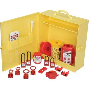 ABILITYONE Equipped Lockout Tagout Station: Keyed Different, 36 Pc 534000NIB0438
