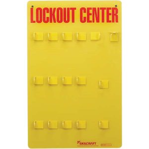 ABILITYONE Empty Lockout Tagout Station: Keyed Different, 1 Pc 534000NIB0427