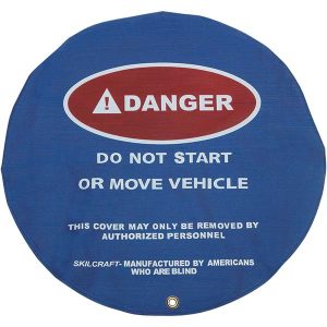 ABILITYONE Vehicle Interior Covers; Type: Steering Wheel Cover ; For Use With: Steering Wheel ; Width (Inch): 24 ; UNSPSC Code: 25174601 534000NIB0433