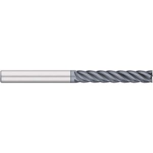 TITAN USA Square End Mill: 3/4" Dia, 3" LOC, 5 Flute, Solid Carbide TC25962