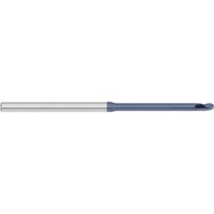 TITAN USA Ball End Mill: 0.0150" Dia, 0.0220" LOC, 3 Flute, Solid Carbide TC55719