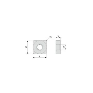 TUNGALOY Turning Insert: SNMG433TM T9205, Carbide 6785711
