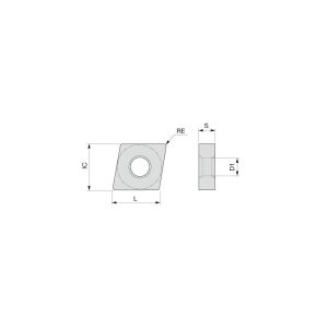 TUNGALOY Turning Insert: CNMG432ZM T9225, Carbide 6780960