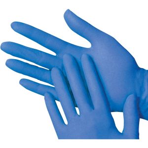 ABILITYONE Disposable Glove: Size X-Small, 3.9 mil, Nitrile, General Purpose Grade, Powder-Free 651500NIB0295