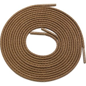 DIAMONDPERFORMANCE 63" brown unbreakable, lifetime guaranteed boot lace, Chemical, UV, corrosion, abrasion resistant, 25 times more durable than Kevlar, zero stretch, stay tied with no slippage, 1600 lb breaking strength, Fire-proof and thermal protection up to temperatures DL063BRO