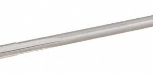 HERTEL Chucking Reamer: #35, 3-1/2" OAL, 7/8" Flute Length, Straight, Straight-Cylindrical, Cobalt Steel 72308356