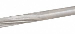HERTEL Chucking Reamer: #11, 3-1/2" OAL, 1-1/4" Flute Length, Spiral, Straight-Cylindrical, HSS 72294119