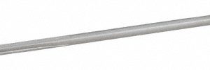 HERTEL Chucking Reamer: #39, 3-1/2" OAL, 7/8" Flute Length, Straight, Straight-Cylindrical, HSS 2291391