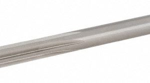 HERTEL Chucking Reamer: #10, 3-5/8" OAL, 1-1/4" Flute Length, Straight, Straight-Cylindrical, HSS 72290109