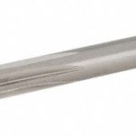 HERTEL Chucking Reamer: #5, 3-3/4" OAL, 1-1/4" Flute Length, Straight, Straight-Cylindrical, HSS 72290059