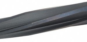 HERTEL Bridge Reamer: 1-1/16" Dia, 1/2" Shank Dia, 5" Flute Length, High Speed Steel 2341782